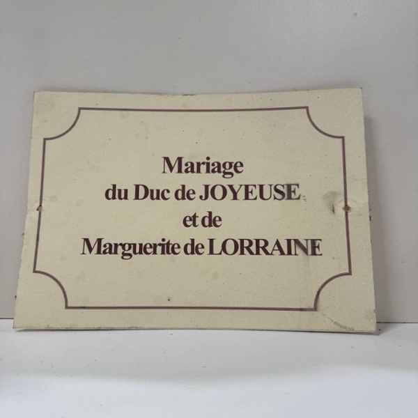 Mariage du duc de Joyeuse et de Marguerite de Lorraine 2