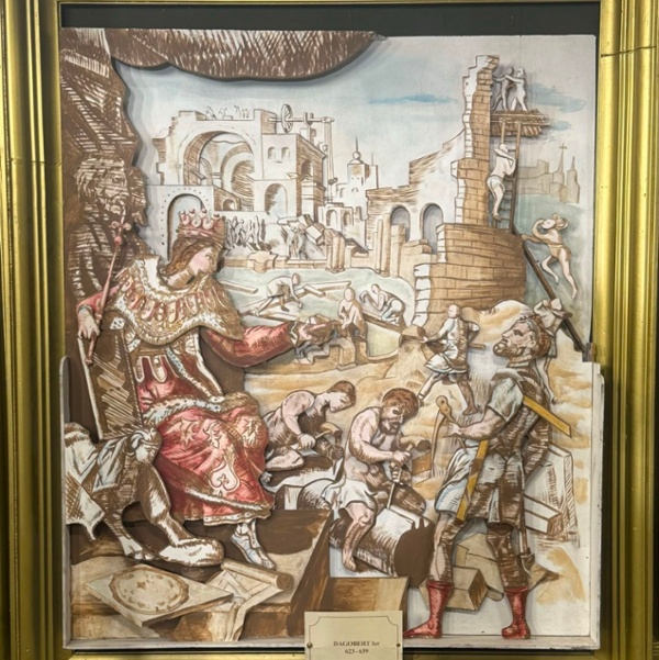 Dagobert Ier et le chantier de la cit&eacute;