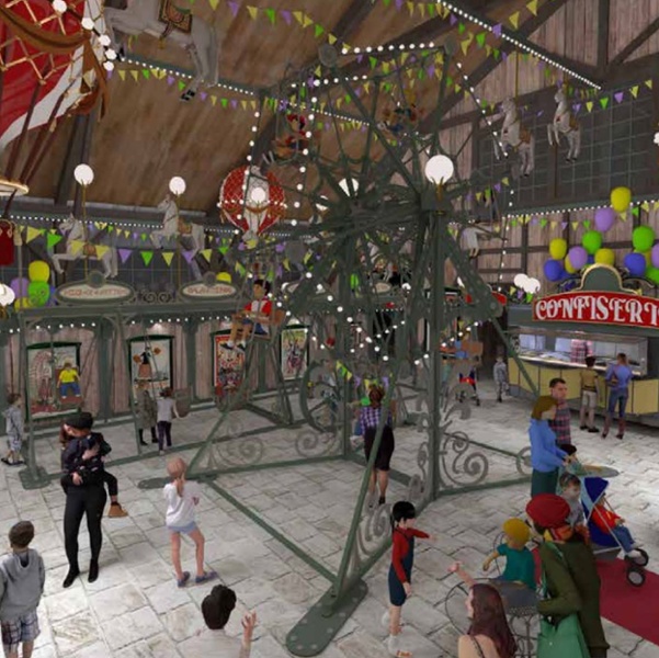 Parc d'attraction à thème Jules Verne