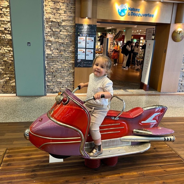 Scooter Autop&egrave;de Rouge 1