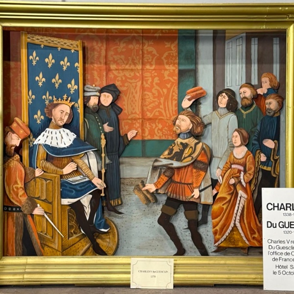 Charles V et Du Guesclin