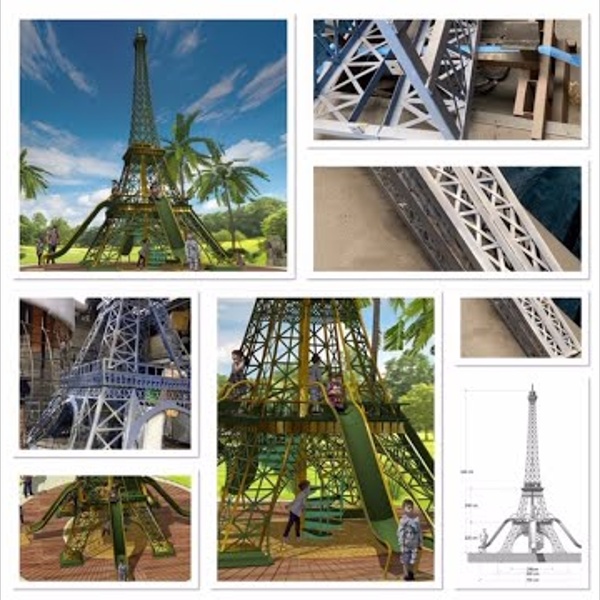 Tour Eiffel Toboggan (Vidéo 1)