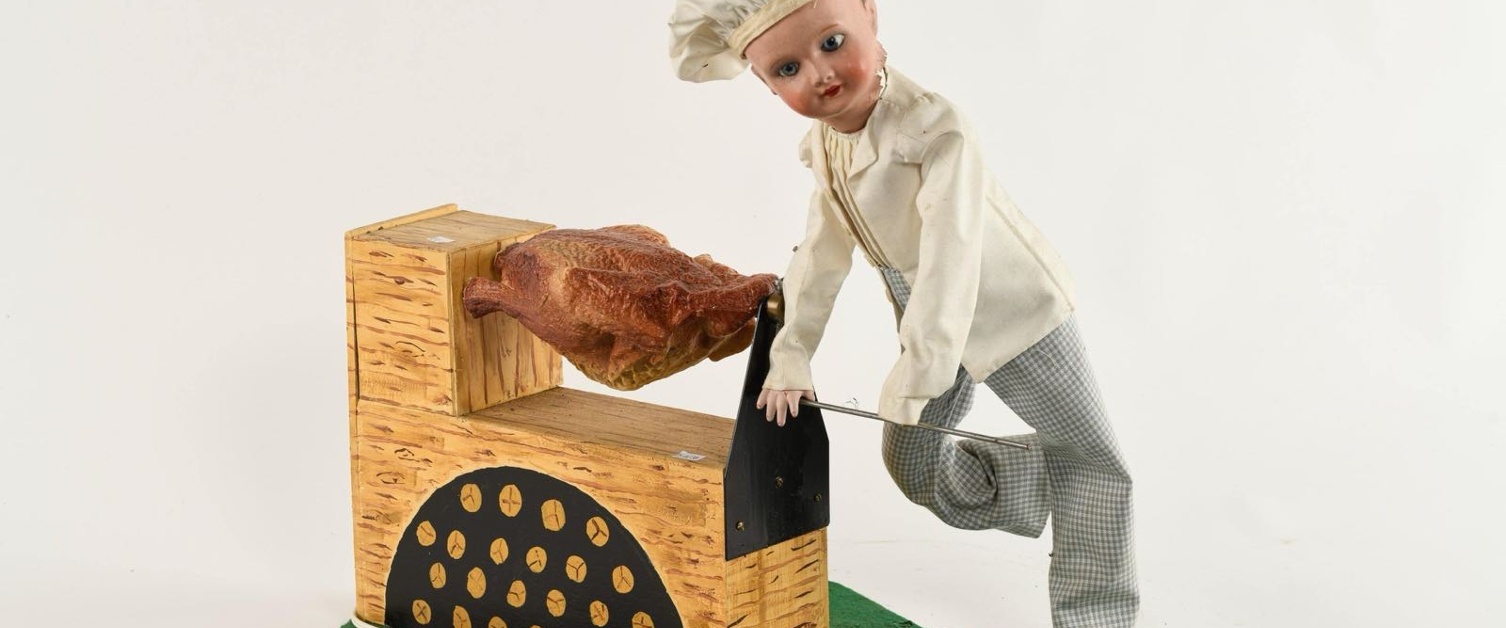 Le jeune r&ocirc;tisseur de poulet